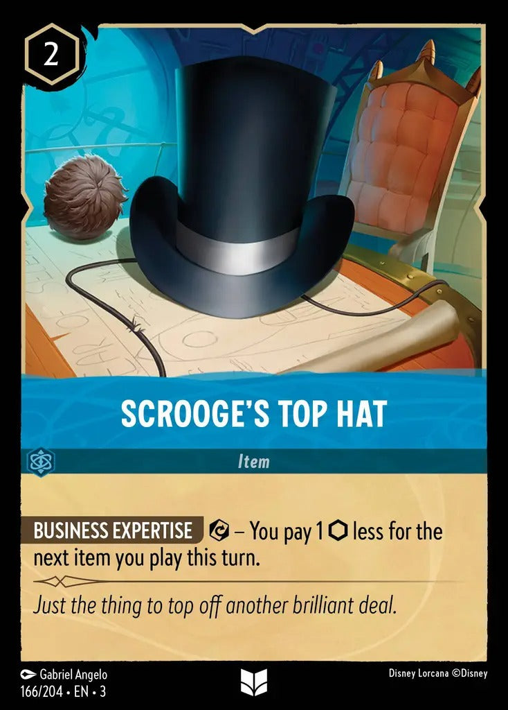 166/204-EN-3: Scrooges Top Hat