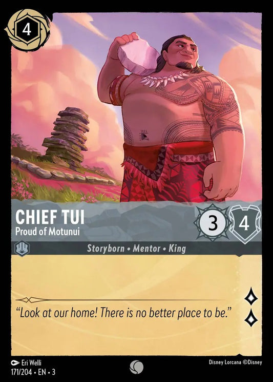 171/204-EN-3: Chief Tui - Proud of Motunui