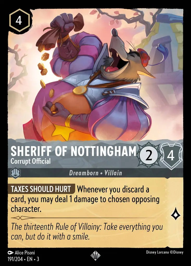191/204-EN-3: Sheriff of Nottingham - Corrupt Official