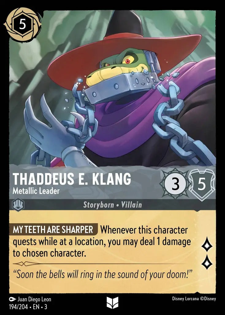 194/204-EN-3: Thaddeus E. Klang - Metallic Leader