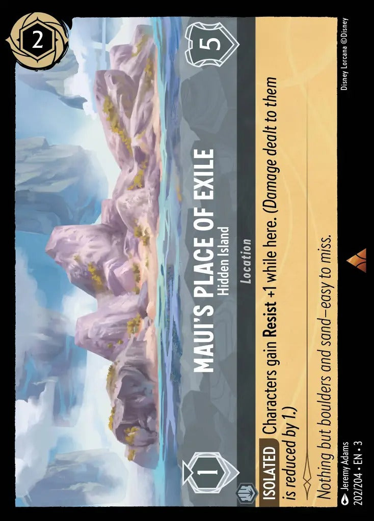 204/204-EN-9: Mauis Place of Exile - Hidden Island