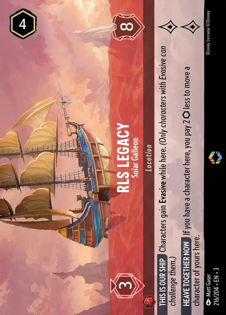 216/204-EN-3: RLS Legacy - Solar Galleon