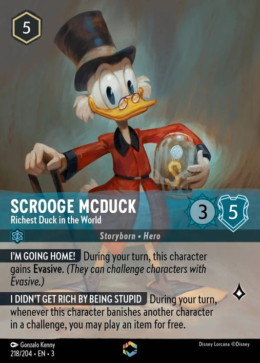 218/204-EN-3: Scrooge McDuck - Richest Duck in the World