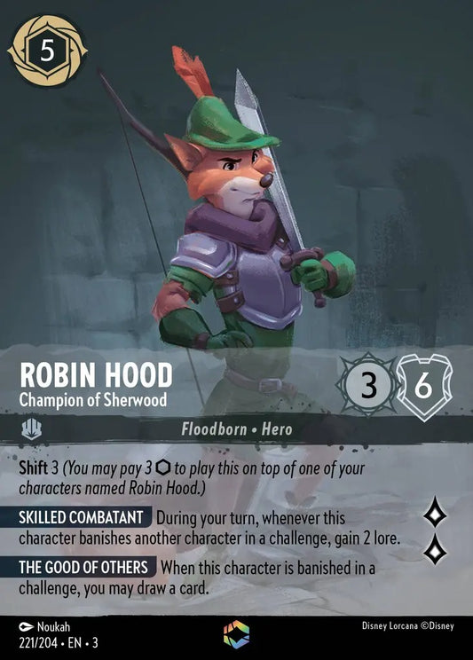 221/204-EN-3: Robin Hood - Champion of Sherwood