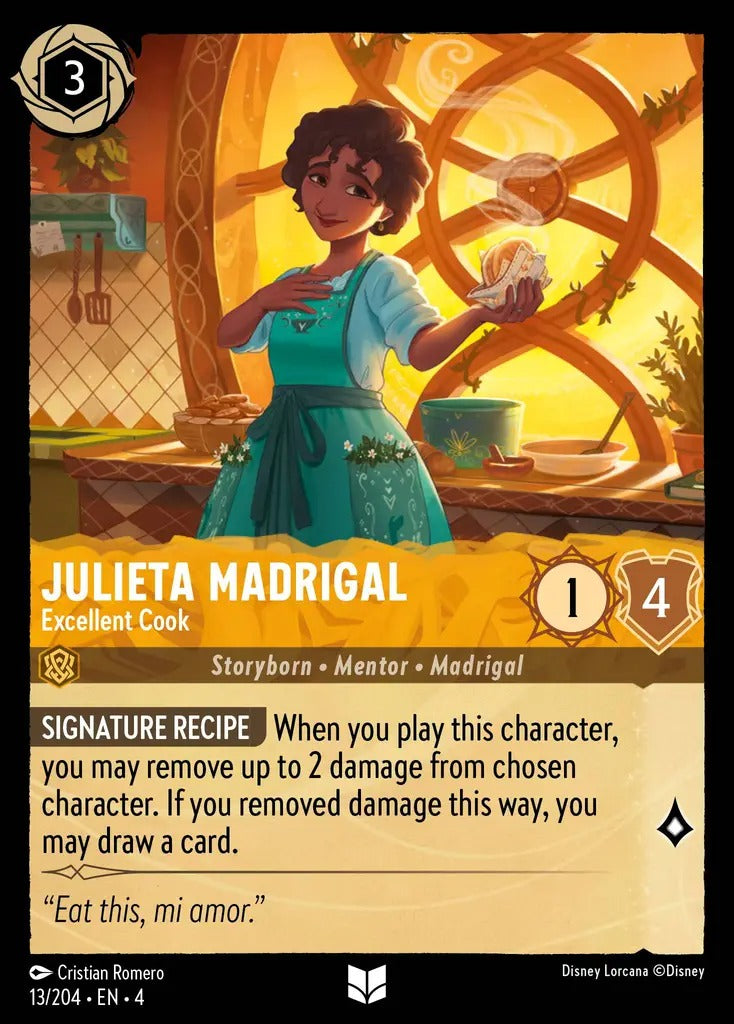 013/204-EN-4: Julieta Madrigal - Excellent Cook