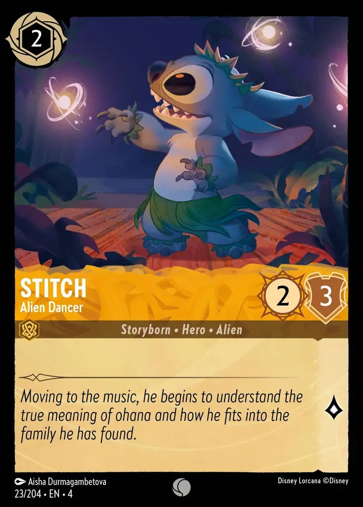 023/204-EN-4: Stitch - Alien Dancer