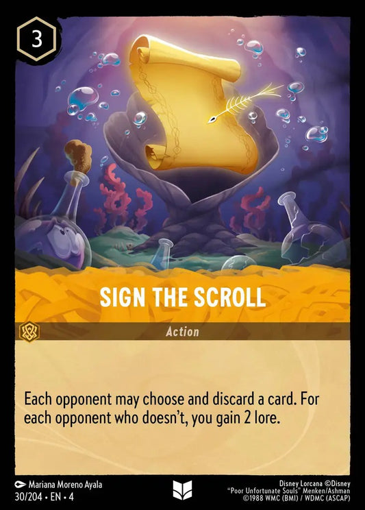030/204-EN-4: Sign The Scroll