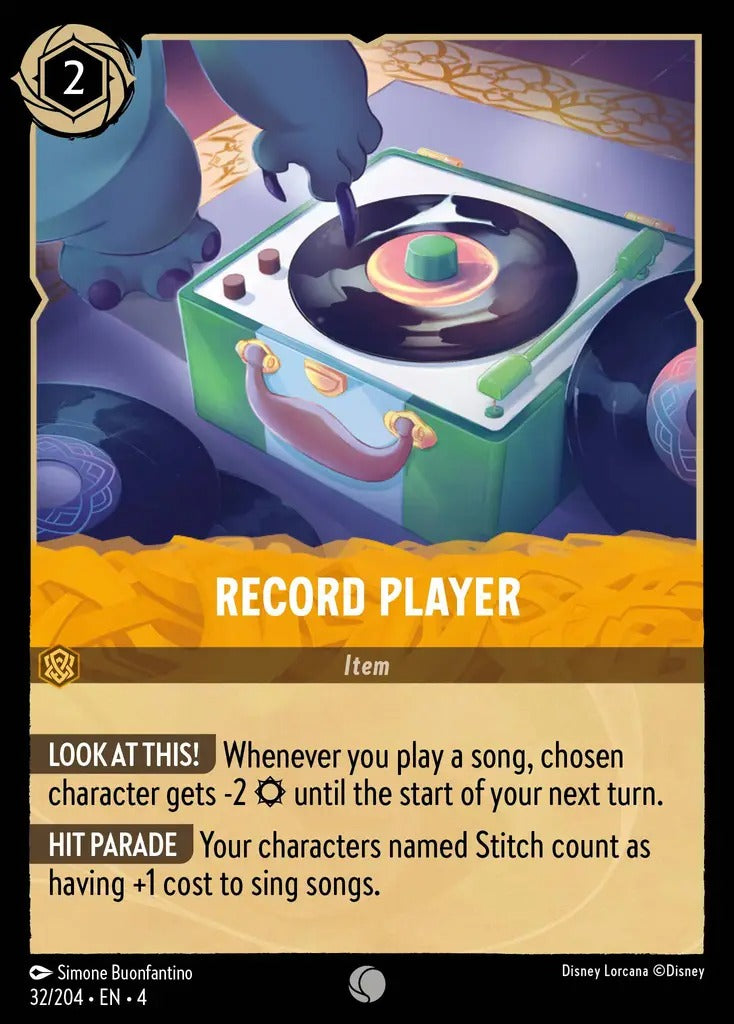 032/204-EN-4: Record Player