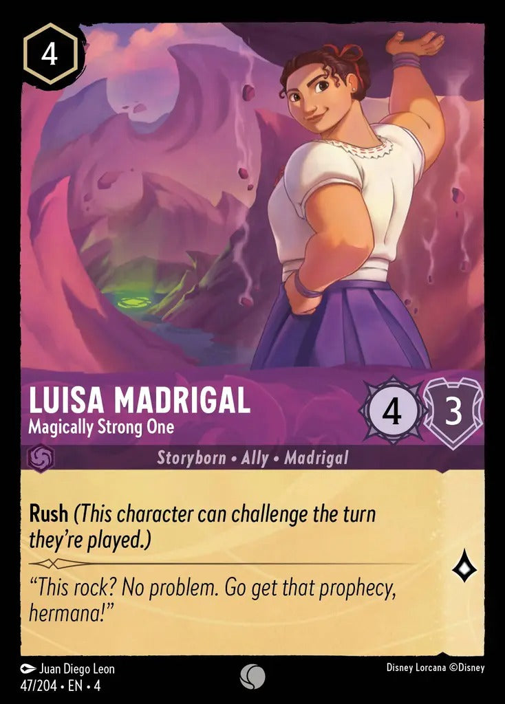 047/204-EN-4: Luisa Madrigal - Magically Strong One