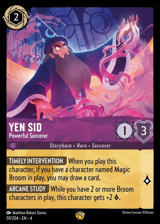 059/204-EN-4: Yen Sid - Powerful Sorcerer