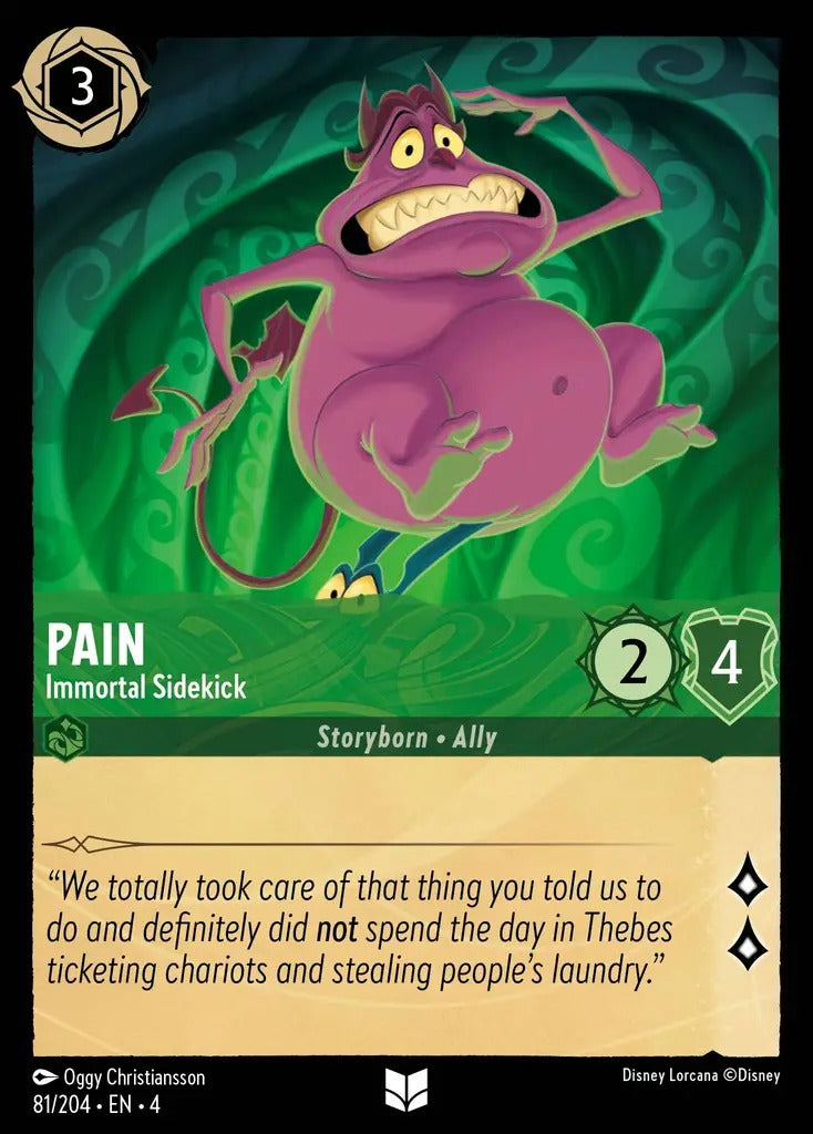 081/204-EN-4: Pain - Immortal Sidekick