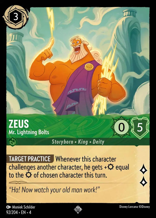 092/204-EN-4: Zeus - Mr. Lightning Bolts