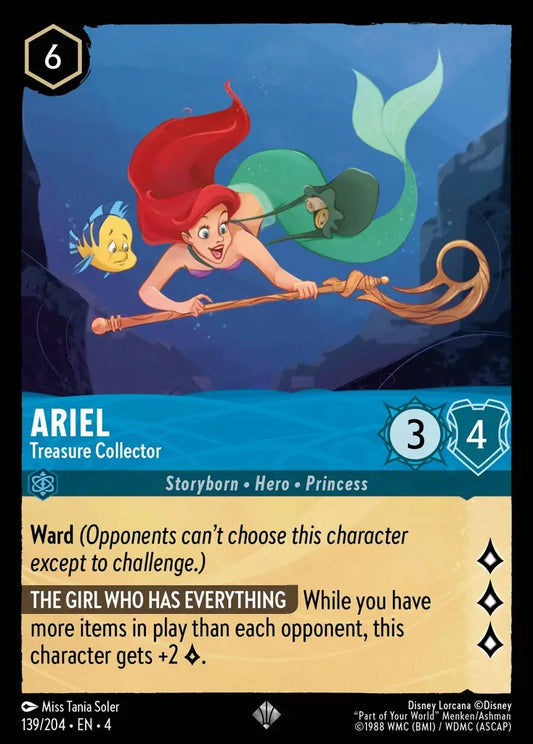 139/204-EN-4: Ariel - Treasure Collector