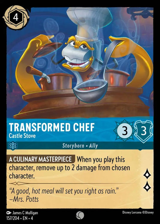 157/204-EN-4: Transformed Chef - Castle Stove