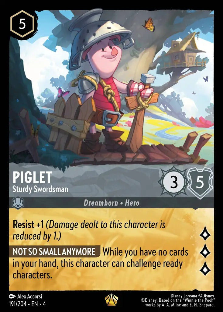 191/204-EN-4: Piglet - Sturdy Swordsman