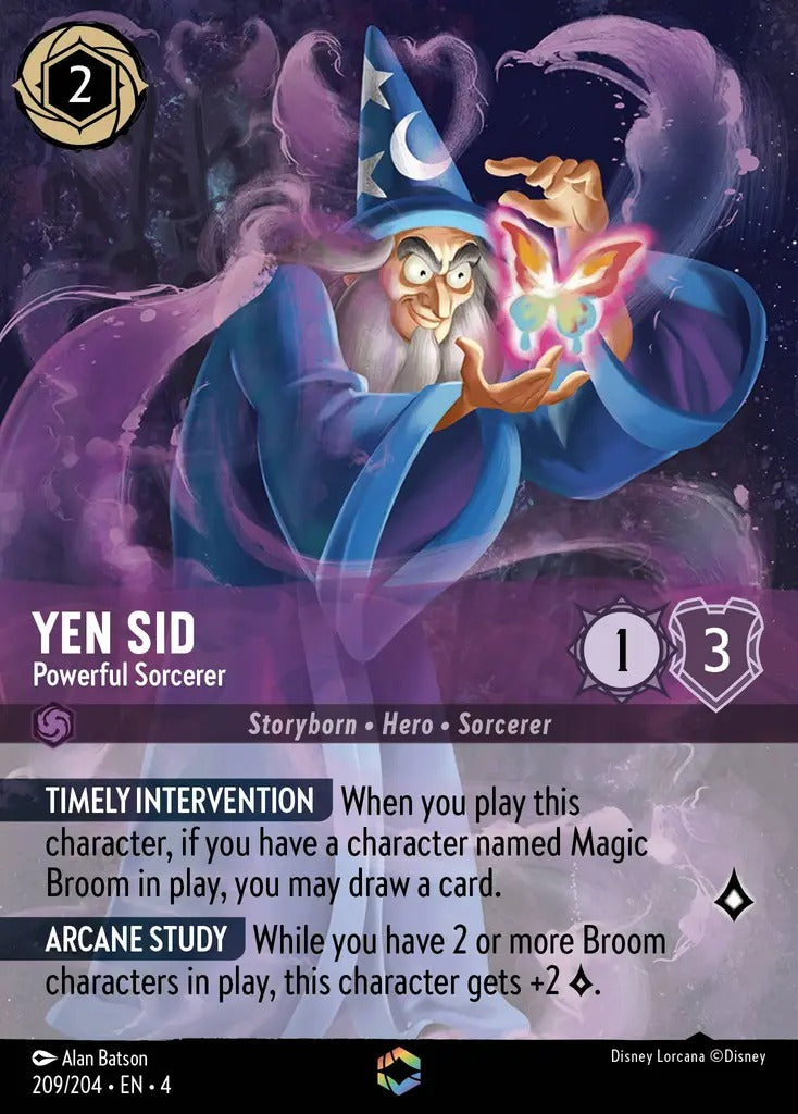 209/204-EN-4: Yen Sid - Powerful Sorcerer