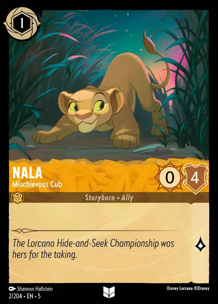 002/204-EN-5: Nala - Mischievous Cub