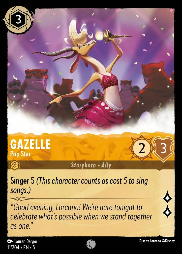 011/204-EN-5: Gazelle - Pop Star