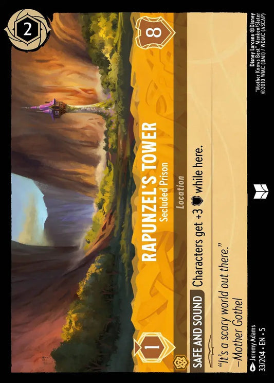 033/204-EN-5: Rapunzels Tower - Secluded Prison