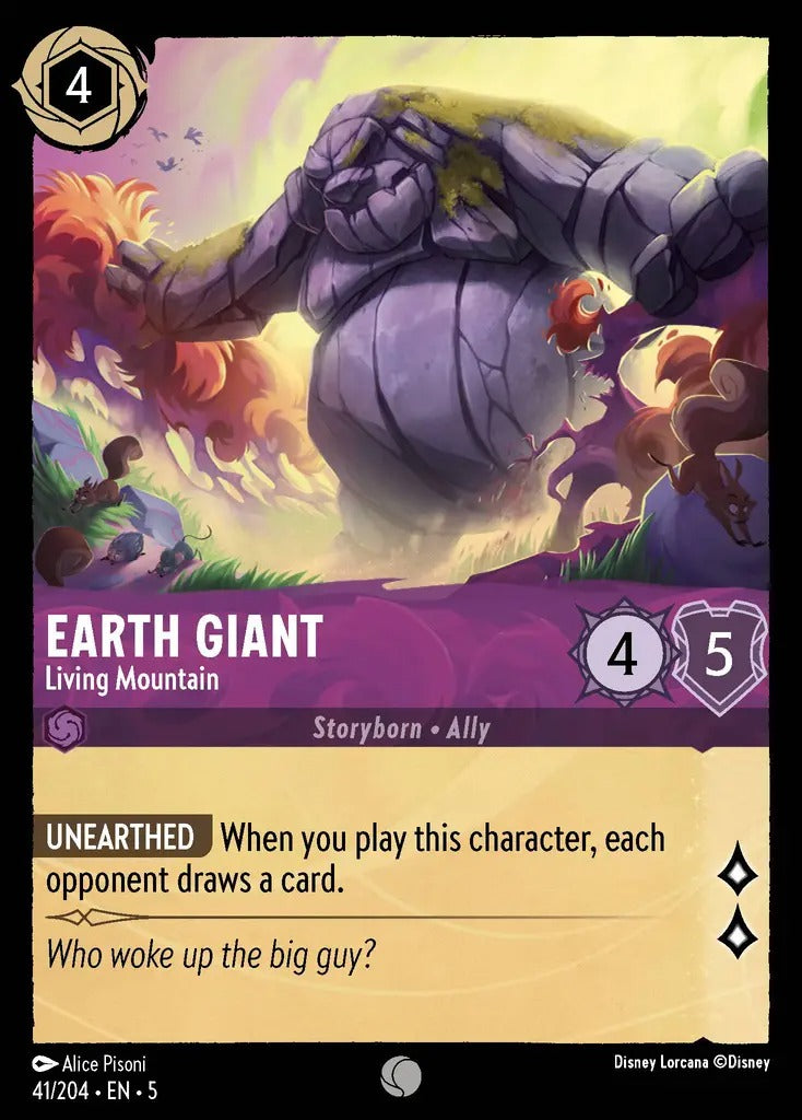 041/204-EN-5: Earth Giant - Living Mountain