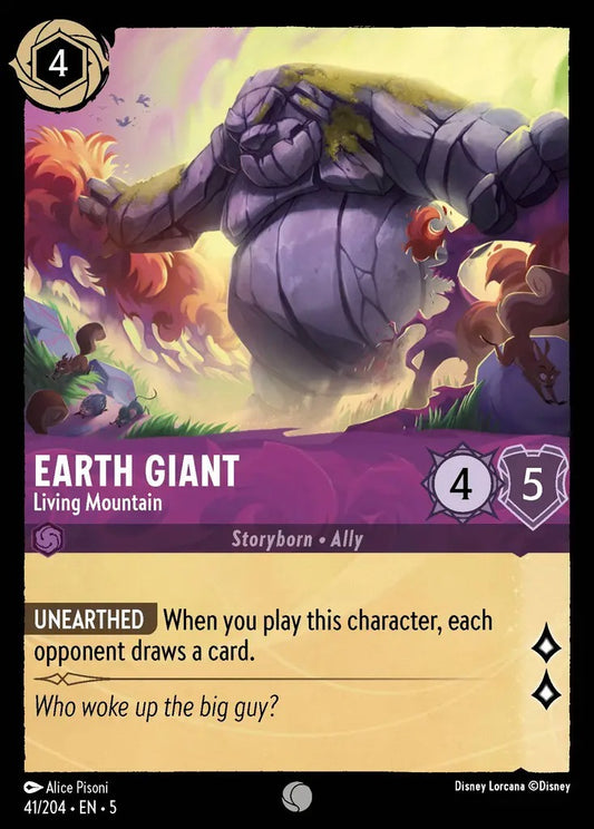 041/204-EN-5: Earth Giant - Living Mountain