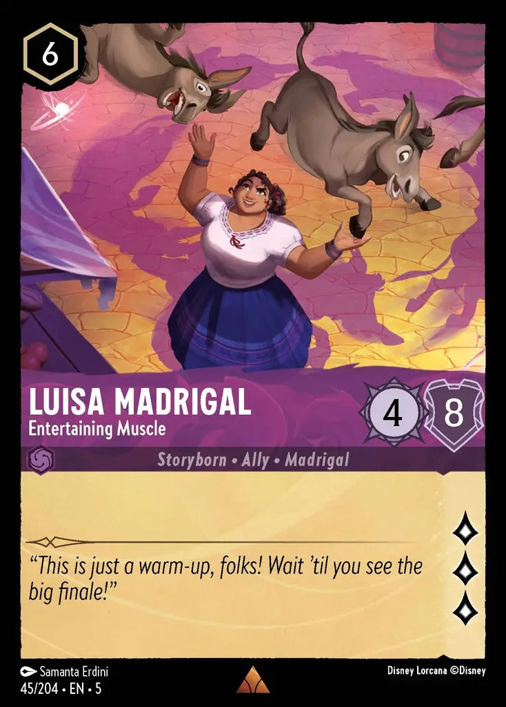 045/204-EN-5: Luisa Madrigal - Entertaining Muscle