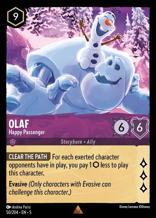 050/204-EN-5: Olaf - Happy Passenger