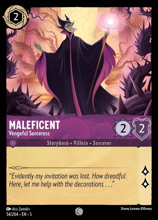 054/204-EN-5: Maleficent - Vengeful Sorceress
