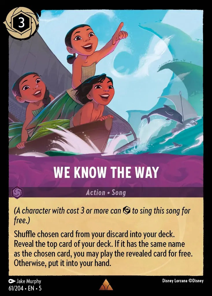 061/204-EN-5: We Know The Way