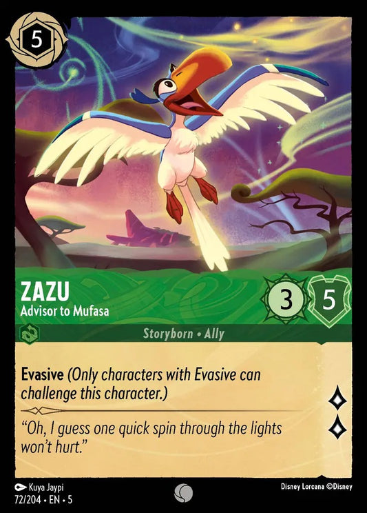072/204-EN-5: Zazu - Advisor to Mufasa