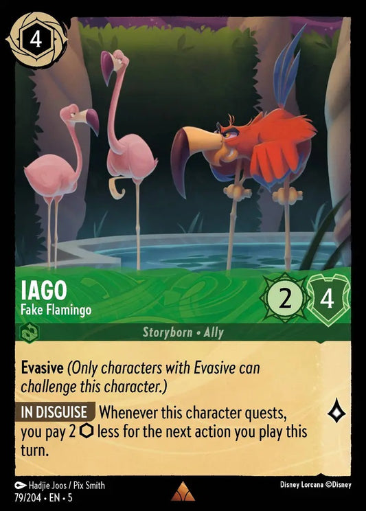 079/204-EN-5: Iago - Fake Flamingo