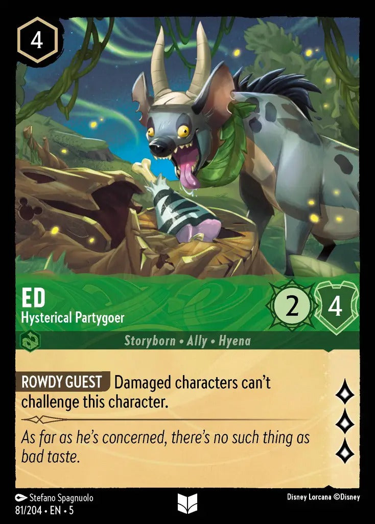 081/204-EN-5: Ed - Hysterical Partygoer