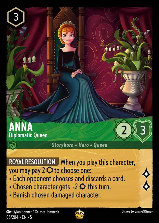 085/204-EN-5: Anna - Diplomatic Queen
