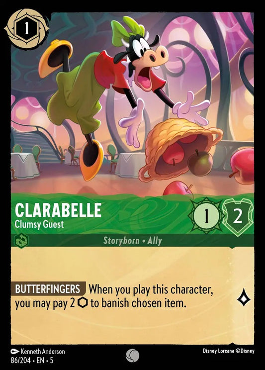 086/204-EN-5: Clarabelle - Clumsy Guest