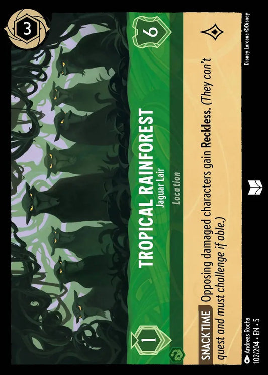 102/204-EN-5: Tropical Rainforest - Jaguar Lair