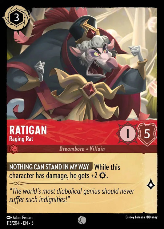 113/204-EN-5: Ratigan - Raging Rat