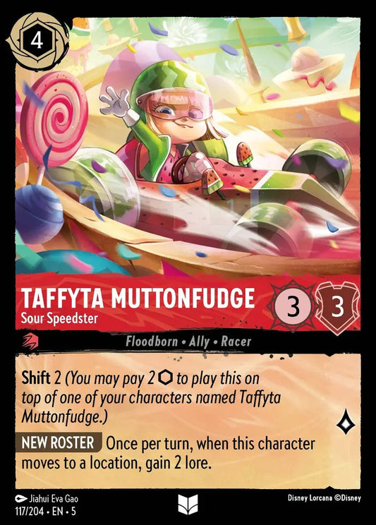 117/204-EN-5: Taffyta Muttonfudge - Sour Speedster