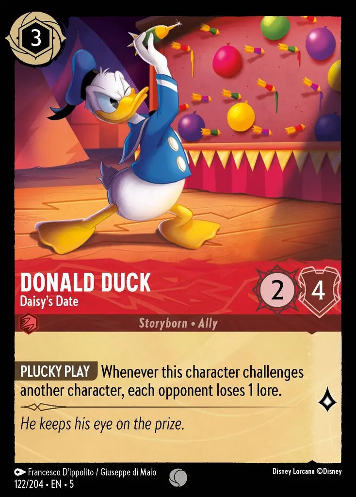 122/204-EN-5: Donald Duck - Daisy's Date