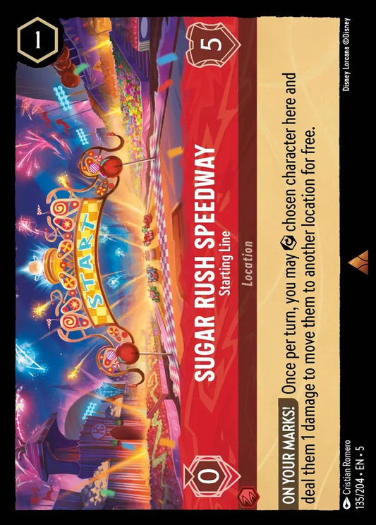 135/204-EN-5: Sugar Rush Speedway - Starting Line