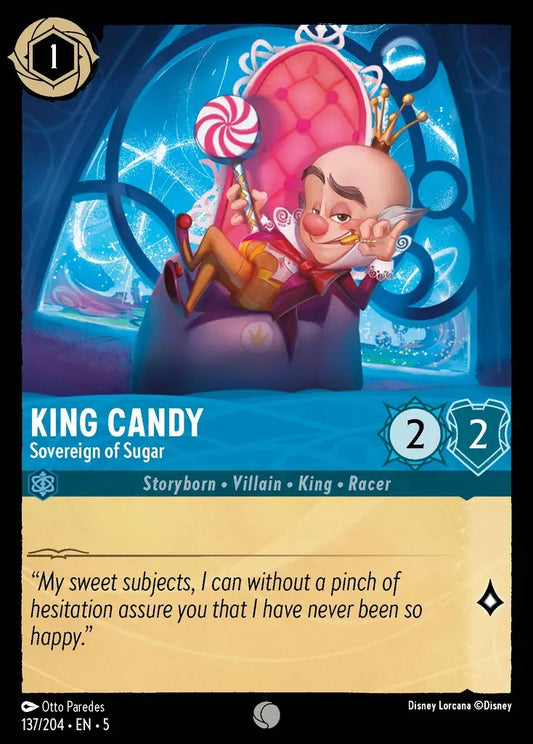 137/204-EN-5: King Candy - Sovereign of Sugar