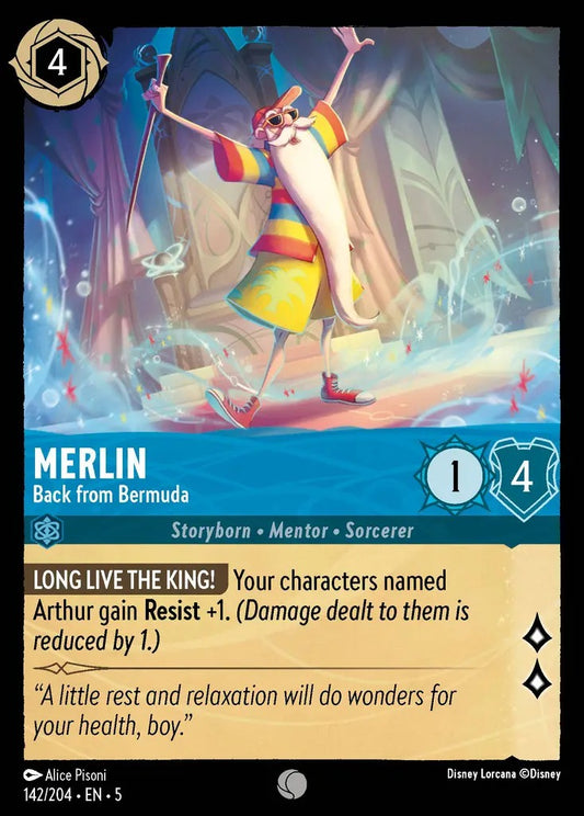142/204-EN-5: Merlin - Back from Bermuda
