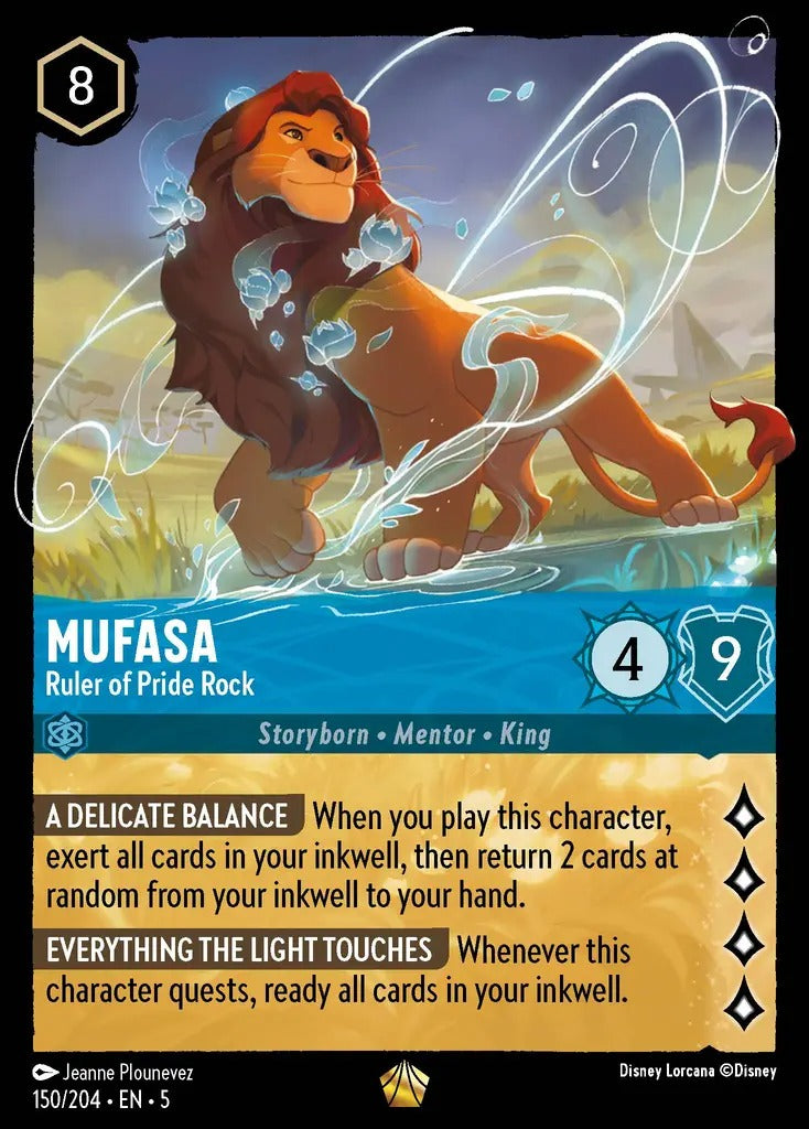 150/204-EN-5: Mufasa - Ruler of Pride Rock
