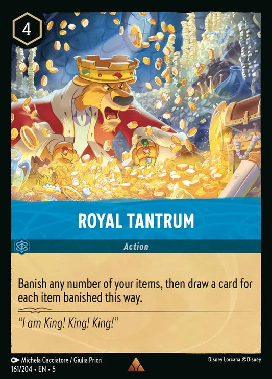 161/204-EN-5: Royal Tantrum