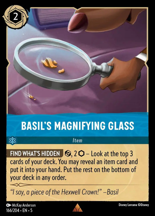 166/204-EN-5: Basils Magnifying Glass