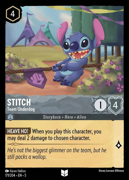 171/204-EN-5: Stitch - Team Underdog