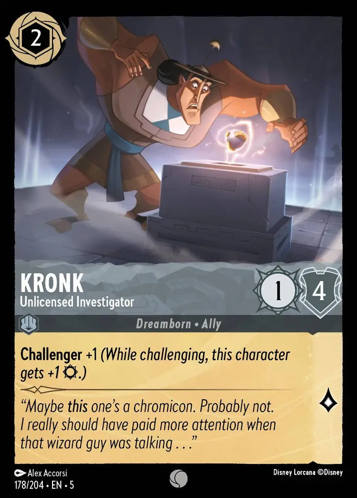 178/204-EN-5: Kronk - Unlicensed Investigator