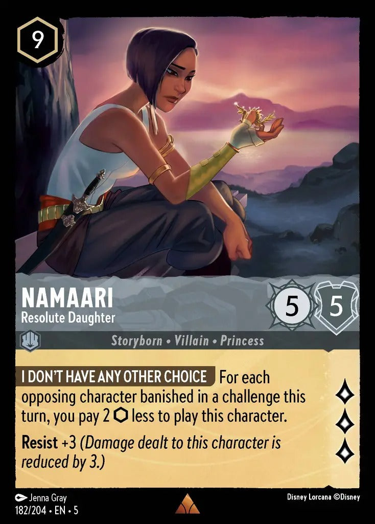 182/204-EN-5: Namaari - Resolute Daughter