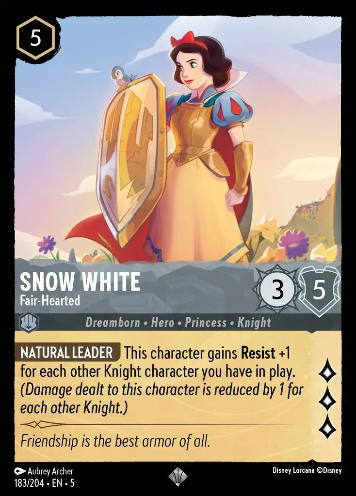 183/204-EN-5: Snow White - Fair-Hearted