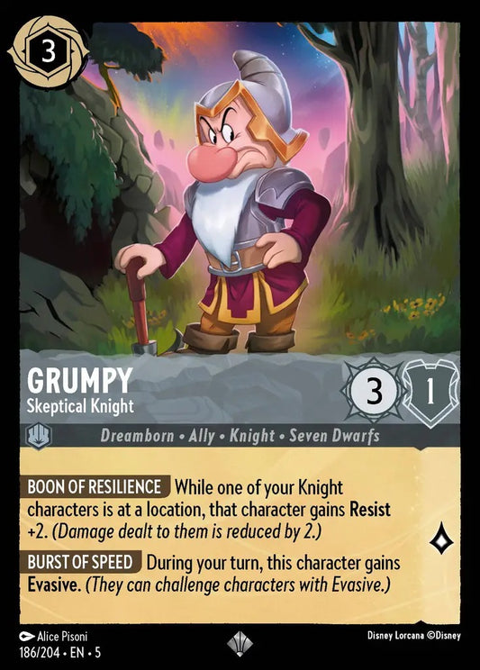 186/204-EN-5: Grumpy - Skeptical Knight
