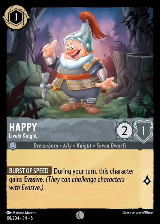 191/204-EN-5: Happy - Lively Knight